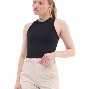 Halfdays Women's Sunn Seamless Top Size XL Black MSRP $55 NWT